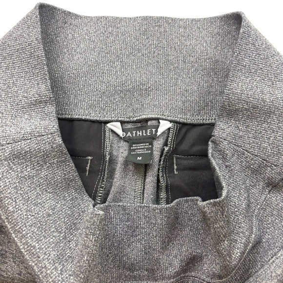 Athleta Venice Thick Highrise Dark Gray Heather Modern Joggers (M) - Picture 11 of 16